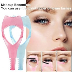 Outil de Brosse à Cils, 3 en 1 Outil de Maquillage, Outils de Maquillage pour Cils, Peignes à Cils, Mascara Bouclier Maquilla