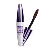 Mascara fibre Mascara en soie volume spectaculaire 5D,Mascara épaississant et allongeant sans agglutination, sans bavures, qu