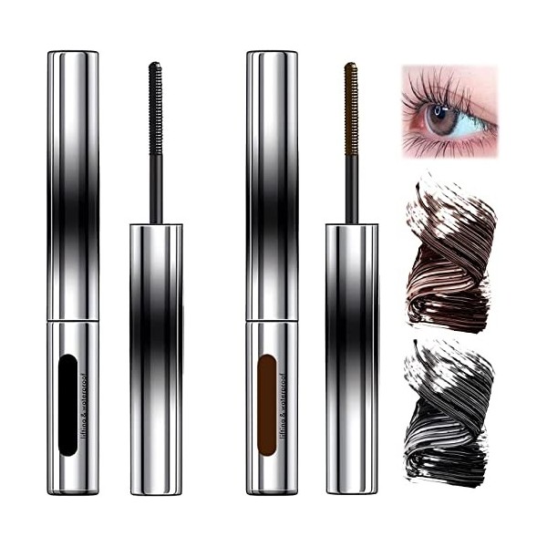 Metal Mascara, Bristleless Mascara, Bristleless Metal Mascara, Bristle Less Metal Mascara, Extra Volume Curl Metal Mascara, L