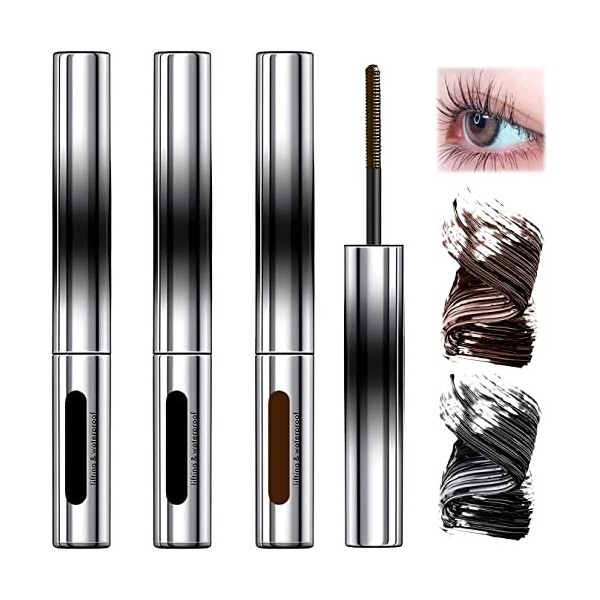 Metal Mascara, Bristleless Mascara, Bristleless Metal Mascara, Bristle Less Metal Mascara, Extra Volume Curl Metal Mascara, L