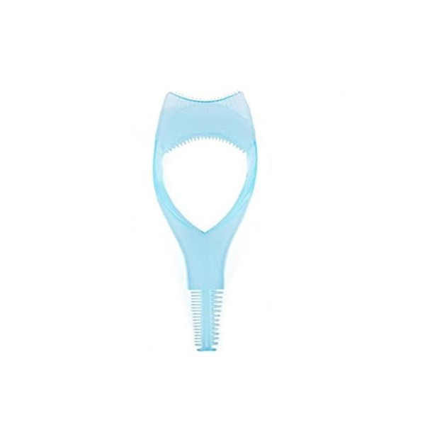 Zonster 3 en 1 Maquillage Cils Tool, Upper Lower Mascara Guide Applicateur Cils Peigne Cosmétique Outil