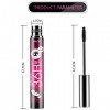 Beauté Mascara 4D Curling Double Imperméable Oeil Coréen Fiber Maquillage Long Q1D8 Extension Portant Cils en Soie