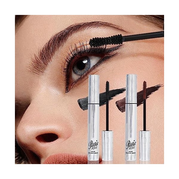 Mascara cils - Lash Mascara Smudge Proof,cils mascara pour les yeux sensibles, dure toute la journée, cadeau maquillage imper