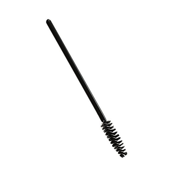 Knnuey Lot de 20 brosses à mascara pour applicateur dextensions de cils Noir