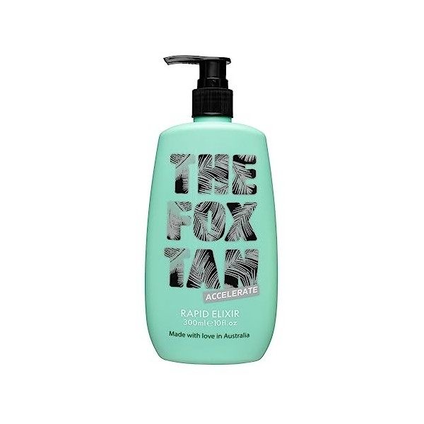 The Fox Tan - Rapid Tanning Elixir - Amplificateur de Bronzage sans Autobronzant, Crème Bronzante pour le Visage et le Corps,