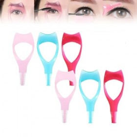 Protection dapplicateur de bouclier de mascara – Outils de cils 3 en 1 Protection dapplicateur de bouclier de mascara,outil