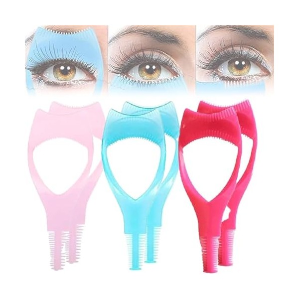 Outils 3 en 1 pour applicateur de mascara - Outil de protection 3 en 1 - Outil dapplication de mascara - Outil dapplication