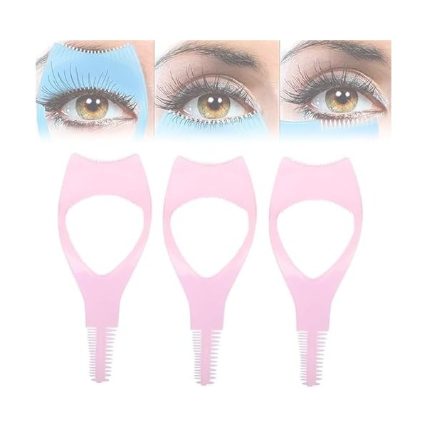 Outils 3 en 1 pour applicateur de mascara - Outil de protection 3 en 1 - Outil dapplication de mascara - Outil dapplication