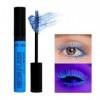 Allongez et montrez vos cils avec le mascara coloré fluorescent dHalloween pour femme