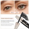 Mascara imperméable | Mascara volumateur - Maquillage mascara imperméable, volumateur, allongeant, définissant, bouclant, mul