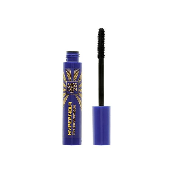 Mascara Hypernova - Miss Den - Brosse Élastomère Sculptante - Effet Panoramique - 11,5 ml - Teinte 494 Ultra Noir