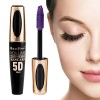 Mascara anti-taches | Mascara tube effet faux cils,Cosmétique teinture des cils 5D, crème longue durée épaisse, 5 couleurs di