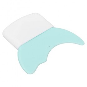 Protège-cils en Silicone, Deux Courbes, Bouclier Portable, Gain de Temps, Ergonomique, Doux et Flexible, Outil de Maquillage 