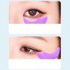 Mascara Eyeline, Silicone 2 Courbes Long Manche Applicateur de Mascara Protection Maquillage pour Débutant Violet 