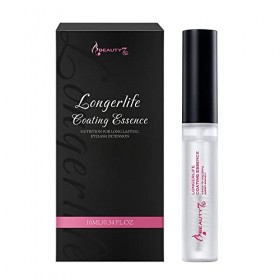Beauty7 Longer lift Coating Essence Mascara Volume Lash Mascara Coating Sealant clair, Long Lasting Waterproof Essence Nutrit