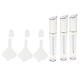 Ioensy Maquillage Mascara Vide, Brillant à Lèvres, Bouteille de Récipient Cosmétique Eyeliner, 3