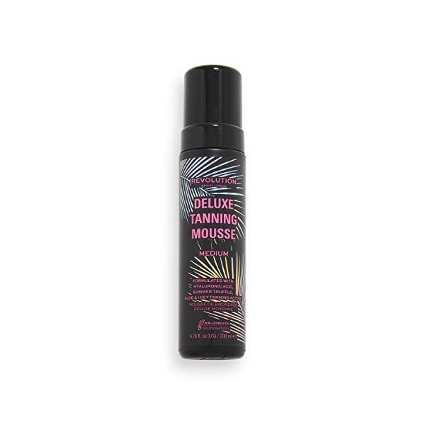 Makeup Revolution, Deluxe Tanning Mousse, Mousse de bronzage, Ultra Dark, 200ml