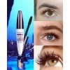 5D Mascara Volume et Longueur Marron,Mascara Extension de Cils Effet Volume,Waterproof et Longue Tenue avec une Définition Pr