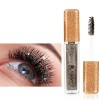 Hocossy Mascara couleur imperméable à l’eau étincelant, Mascara Diamant Coloré Nacre Paillettes, Mascara Charme Longue Durée 