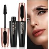 Weixinbuy Waterproof 4D Silk Fiber Eyelash Mascara Extension Makeup Kit Super Curling Thick, Great Choice and Gift