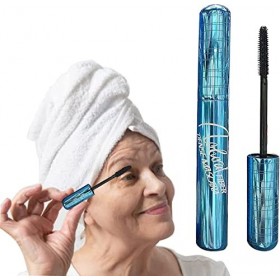 Primelash Mascara pour personnes âgées avec cils clairsemés, mascara hypoallergénique, mascara Prime Lash pour femmes âgées, 