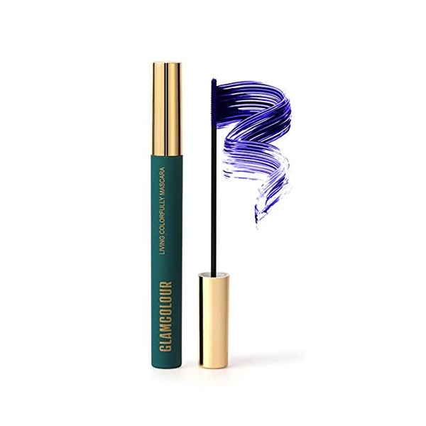 Mascara skinny couleur magique, mascara skinny bouclé épais et coloré, mascara pour cils en fibre de soie 4D imperméable et d