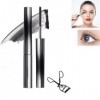 Judydoll - 3D Curling Eyelash Iron Mascara, Bristleless Washable Extra Slim Metal Mascara, Judy Doll Iron Brush Mascara, Wate