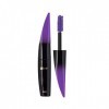 Générique Mascara à Sourcils 4 Couleurs Mascara imperméable Longue durée Noir Vert foncé Violet Bleu Mascara coloré Maison Su