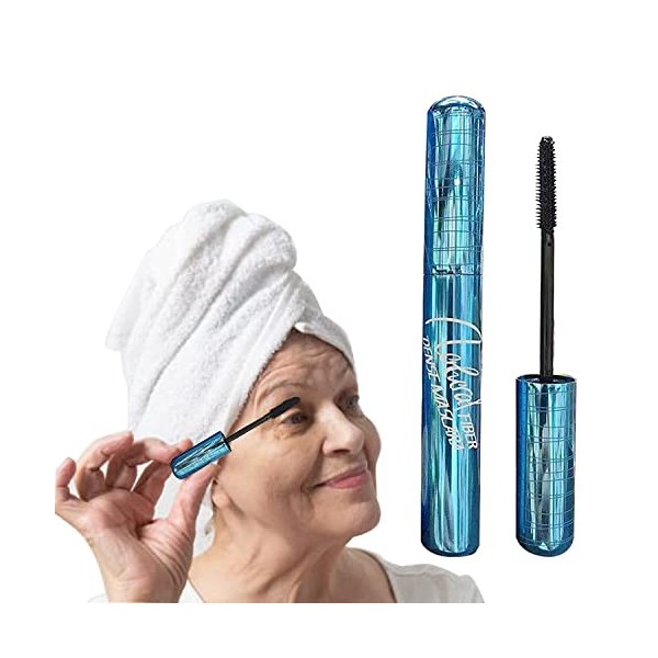 PICKX Mascara pour les femmes âgées Mascara pour les personnes âgées nouvellement amélioré, Mascara imperméable à leau pour 