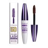 Mascara allongeant,Mascara allongeant épais en soie imperméable 5D - Mascara dextension cils longue durée pour des cils luxu