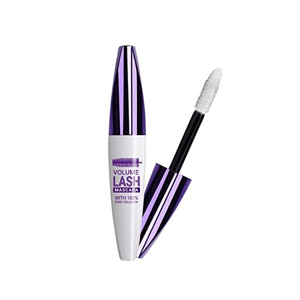 Mascara allongeant,Mascara allongeant épais en soie imperméable 5D - Mascara dextension cils longue durée pour des cils luxu