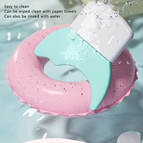 Mascara Guard, Bouclier Applicateur de Mascara en Silicone pour éviter les Résidus, Outil de Protection des Cils Portable à D