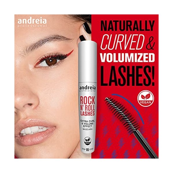 Andreia Professional Make Up - ROCK N ROLL LASHES - Mascara