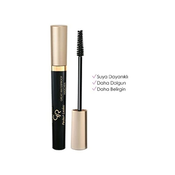 Golden Rose Perfect Lashes Great Waterproof Mascara - Black by Golden Rose