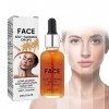 Keeoysie Face Serum 02 Gouttes autobronzantes Self Tanning 30ml ，Concentré autobronzant pour le visage,accélérateur de bro