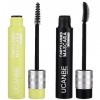 UCANBE Mascara Waterproof Noir pour Cils Volumineux, Longs, Recourbés et Durables - Mascara Effet Faux Cils Longue Tenue, Ant