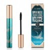 Extra Noir Mascara 4D, Mascara Volume Noir Imperméable avec Brosse dExtension de Cils Mince, Mascara Naturel Longue Durée Ci