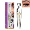 HOUSN Mascara Fibre de Soie 4D,Mascara Volume Noir Intense, Mascara Waterproof,Anti - agglomérant,Anti-taches,Tient Toute La 