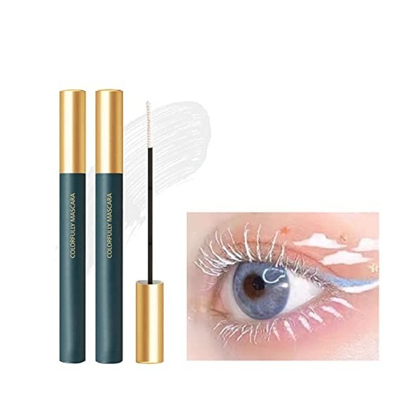 Mascara, Mascara Imperméable, Mascara Coloré, Mascara Fibre, Lash Extension Mascara, Cils Mascara, Imperméable Pinceau Fin Ci