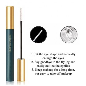 Mascara, Mascara Imperméable, Mascara Coloré, Mascara Fibre, Lash Extension Mascara, Cils Mascara, Imperméable Pinceau Fin Ci