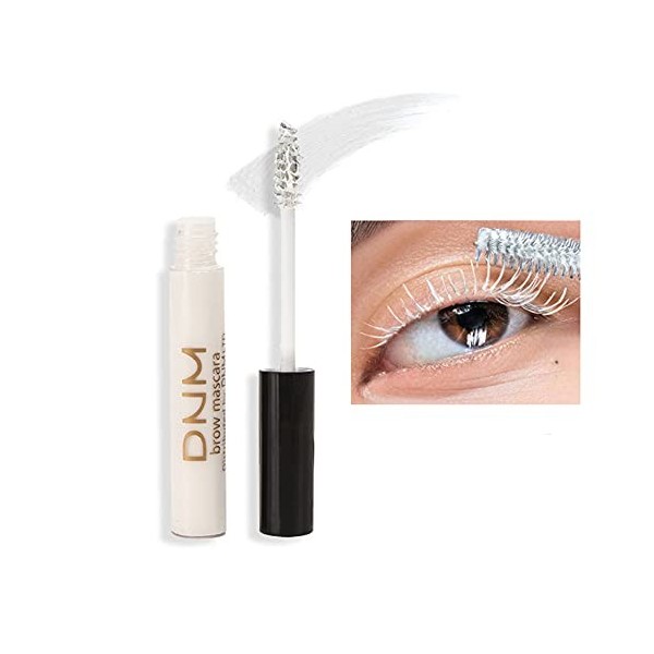 Symeas Mascara blanc imperméable teinture non vertigineuse Mascara longue durée cils à séchage rapide curling allongement maq