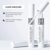 Mascara Transparent Primer - Base Pour Les Cils Mascara Transparent Waterproof Blanc, Mascara Primer Rehausseur De Cils Pour 