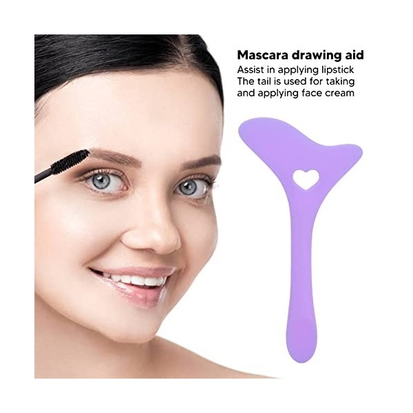 Pochoir Eyeliner en Silicone, Outil Daide au Dessin de Mascara Professionnel, Outil Applicateur de Maquillage pour les Yeux 