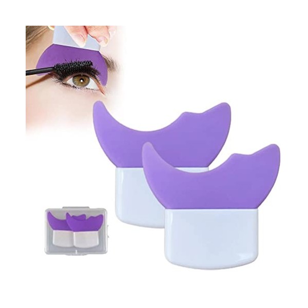 Mascara and Eyeshadow Shield applicateur de bouclier multifonction pour le maquillage des yeux Auxiliary Guard Tool Eyelash M