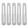 Lot de 5 Tubes de Mascara Vides de 3 Ml avec Couvercle en Aluminium Transparent, Flacons Compacts et Légers de Taille Voyage 