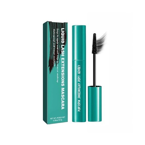 TINDIN Lot de 2 mascaras volume pour plus de définition et de volume - Mascara pour les yeux pour un coiffage parfait des cil