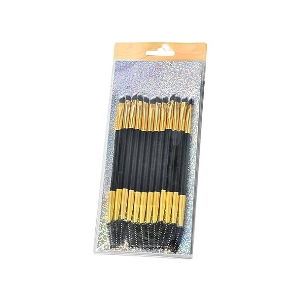 Housoutil Ensemble De 12 Brosses À Mascara À Double Tête En Fibres Artificielles Recourbe-Cils À Double Tête