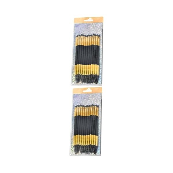 Housoutil Ensemble De 12 Brosses À Mascara À Double Tête En Fibres Artificielles Recourbe-Cils À Double Tête