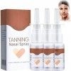 BronzeMist Tanning Nasal Spray, Self-Tanning Facial Mist,Tanning Sunless Spray, Deep Tanning Dry Spray Natural-Looking Tan Fo