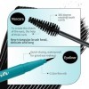Mascara fibre de soie 4D, Mascara volume et longueur Waterproof, plus épais et Volumineux + Eyeliner, Crayon Eyeliner à Sécha
